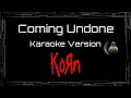 Download Lagu KoRn • Coming Undone (CC) 🎤 [Karaoke] [Instrumental Lyrics]
