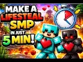 Make a Lifesteal SMP in Just 5 Minutes Easy Setup