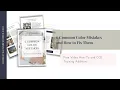 6 Common Color Mistakes People Make and How to Fix Them in Your Home - Free pdf guide and how-to
