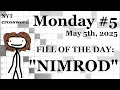 Monday 25 ACROSSES ONLY -