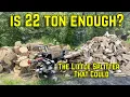 22 Ton Log Splitter Put To The Test