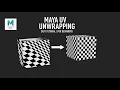 UV Unwrapping Explained for Beginners Autodesk Maya Tutorial