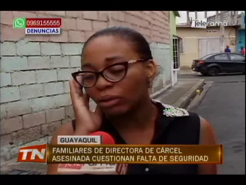 Familiares de directora de cárcel asesinada cuestionan falta de seguridad