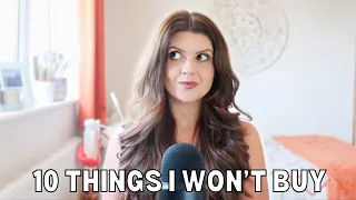10 things I NO LONGER BUY as a former over consumer