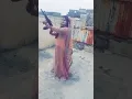 Girl firing in Ak47