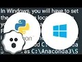 Conda command is not recognized on Windows 10