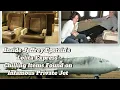 Inside Jeffrey Epstein s Private Jet Items Reportedly Found Onboard