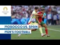 Morocco vs Spain Men s Football Semi-Final Highlights