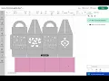 Instructions for setting up Gable box file in Cricut Design Space