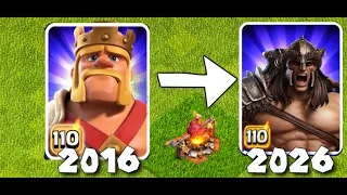 I used a 2016 strat in modern clash of clans