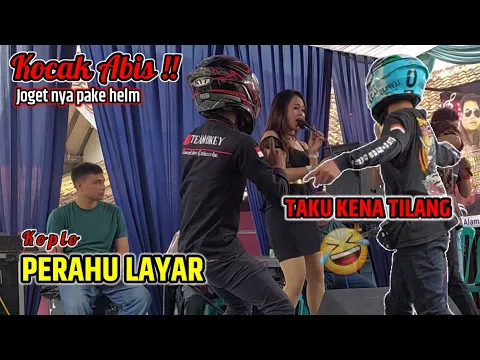 Download MP3 TERBARU ‼️ Joget Lucu Pake Helm ||  Perahu Layar - Biduan Cantik