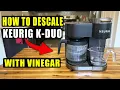 HOW TO CLEAN DESCALE KEURIG K-DUO With Vinegar
