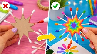 Teknik Seni Menakjubkan dan Trik Kreatif Sekolah dari 123 GO! LIKE!