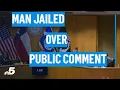 Man jailed after cussing at Tarrant County Commissioners meeting