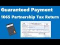 How to Report a Guaranteed Payment on 1065 Partnership Tax Return
