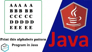 Java Alphabet Pattern Program Tutorial in Hindi Program-4