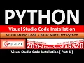 Visual Studio Code Installation Python Tkinter Django Anji2020