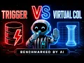 Oracle Triggers vs Virtual Columns AI-Powered Benchmark with Claude SQLcl MCP Oracle Skills