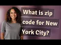 What is zip code for New York City