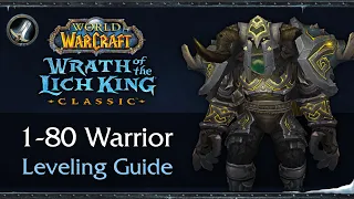 Prot Warrior Leveling Part 1 WOTLK BETA