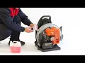 HTK EB 650 Backpack Leaf Blower Installation