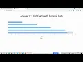 Angular 12 HighCharts with Dynamic Data Working Demo