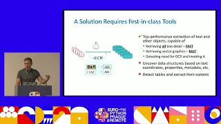 High Volume PDF Text Extraction using Python Open-Source Tools Harald Lieder