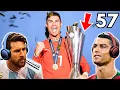 Download Lagu Messi \u0026 Ronaldo react to Funny Clips 57!