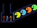 Pacman and Stickman Animation Part 60
