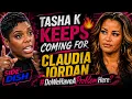Claudia Jordan RESPONDS to Lyin Tasha K