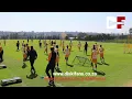 Download Lagu Kaizer Chiefs players warming-up and training 