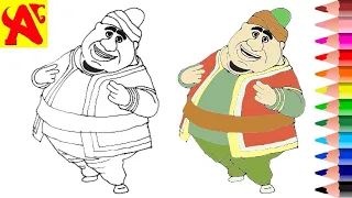 رسم شخصية الولد السمين من شخصيات فنانيس Mbc فواصل ام بى سى فنانيس 