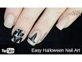 DIY Halloween Nail Art - Classy Witch Hat Design