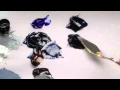 How to mix warm and cool black acrylic paint