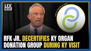 U S Health Secretary RFK Jr decertifies Kentucky organ donation group during Lexington visit