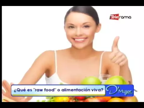 ¿Qué es raw food o alimentación viva?