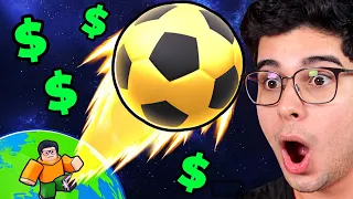 CHUTE A BOLA PRA FORA DA TERRA NO ROBLOX!