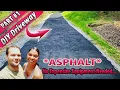 We paved our own driveway with NO EXPENSIVE EQUIPMENT DIY ASPHALT
