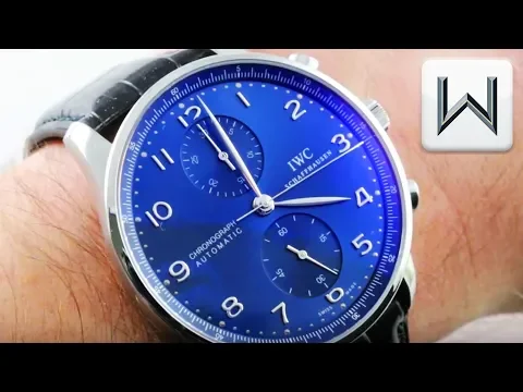 Download MP3 IWC Portugieser Chronograph (IW3714-91) Luxury Watch Review