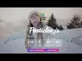 Create Snowfall Effects With Particles js Html Css javascript Tutorial