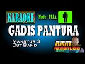 Download Lagu GADIS PANTURA || MANSYUR S || KARAOKE Nada PRIA