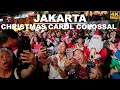 Lagu Wow.. Jakarta Christmas Carols Colossal on the street❗Walking Around FX Plaza Sudirman Senayan GBK🎄