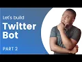 Set up the Nodejs twitter code