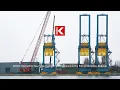 Download Lagu KOOLE Dismantles four ‘ship to shore’ gantry cranes in the Port of Antwerp, Belgium