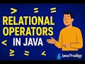 Relational Operators in Java Java Tutorial in Hindi