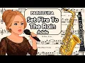Download Lagu Set Fire To The Rain - Adele | Partitura para Sax Alto, Sax Barítono, e Requinta