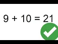 Download Lagu 9 + 10 = 21 (Mathematical proof)