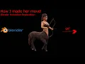 Blender Character Walk Cycle Animation Centaur Walk Cycle