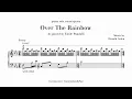 Somewhere Over The Rainbow - Beautiful piano solo - Sheet music
