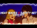 Download Lagu heat waves x safety net - glass animals & ariana grande ft. ty dolla $ign edit